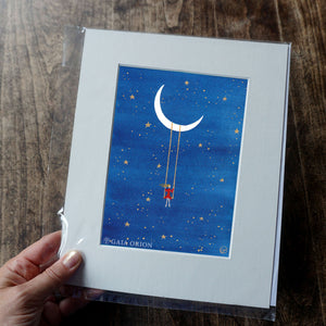 6. Jongler avec la vie - Aquarelle et acrylique 15 x 15 cm