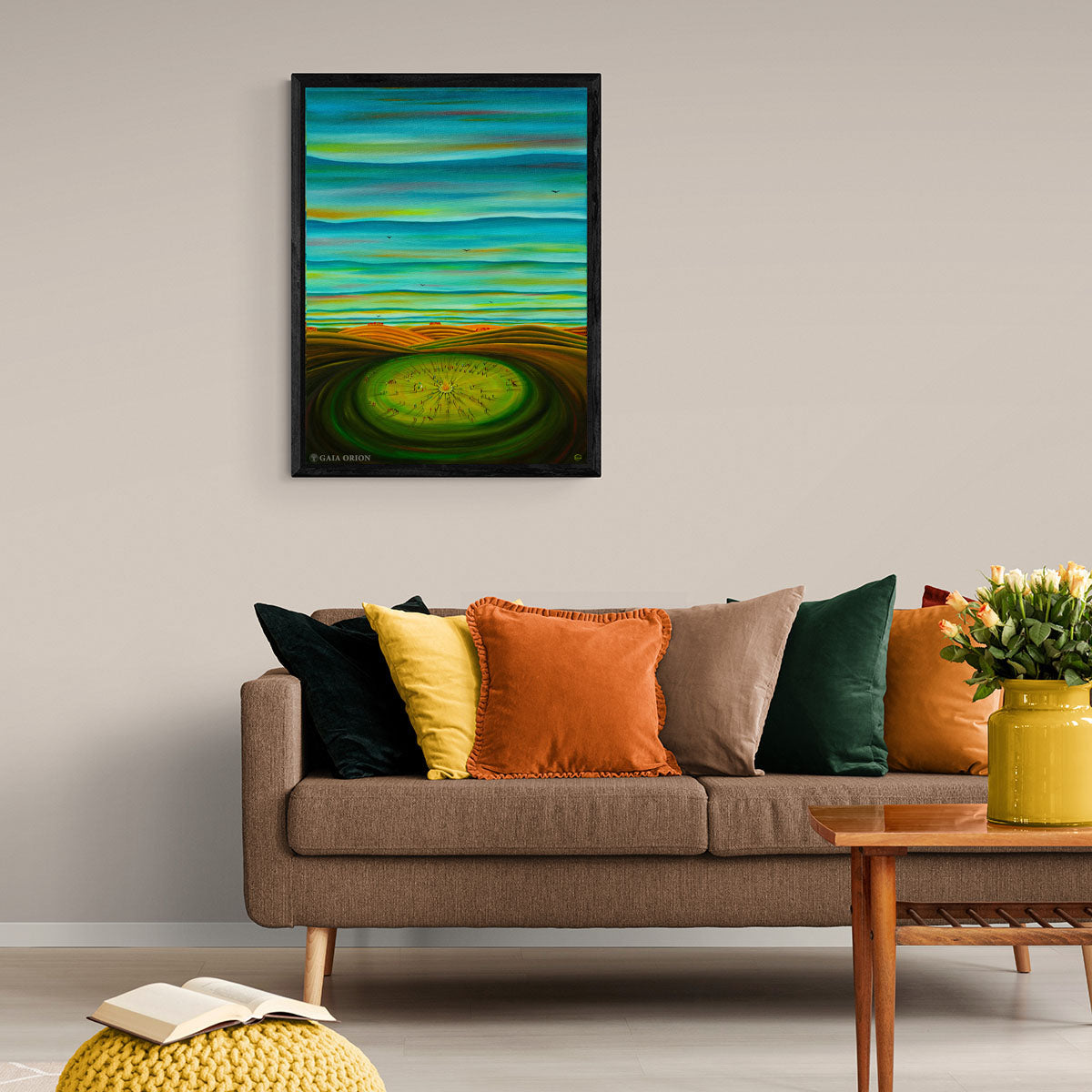 Choose your Image "Awakening Landscapes - Prints on canvas - Gaia Orion Art