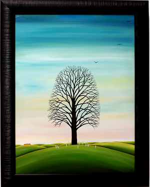 Presence - Oil on Canvas - 55 x 75 cm