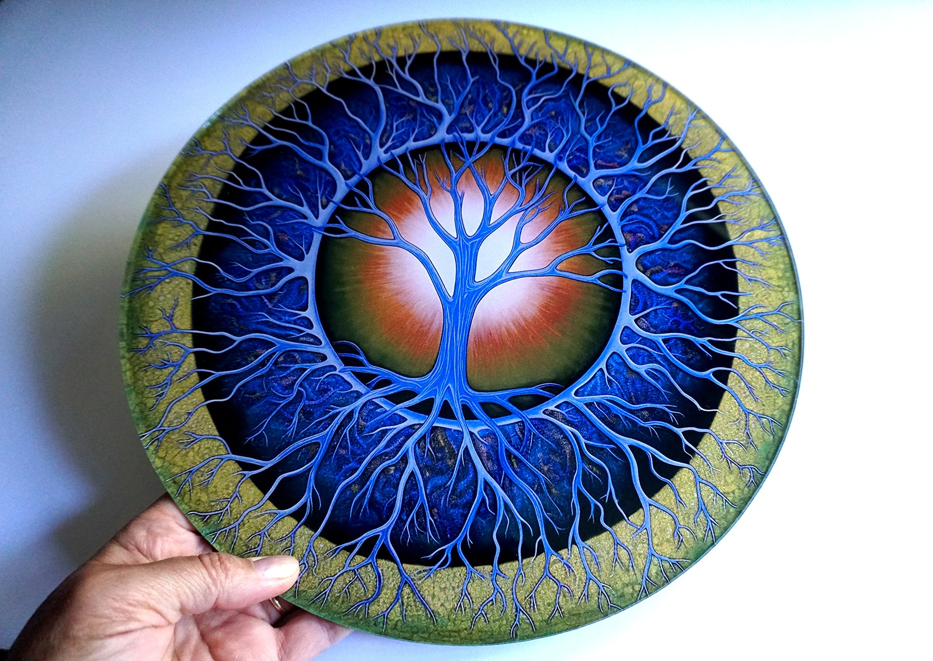 Equilibrium #10 - Print on Acrylic Plate - 30,5 cm Diameter