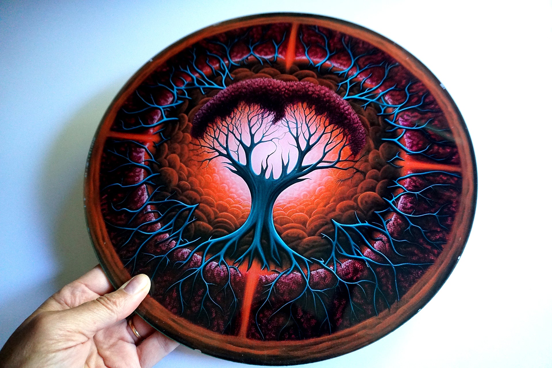 Equilibrium #2 - Print on Acrylic Plate - 30,5 cm Diameter