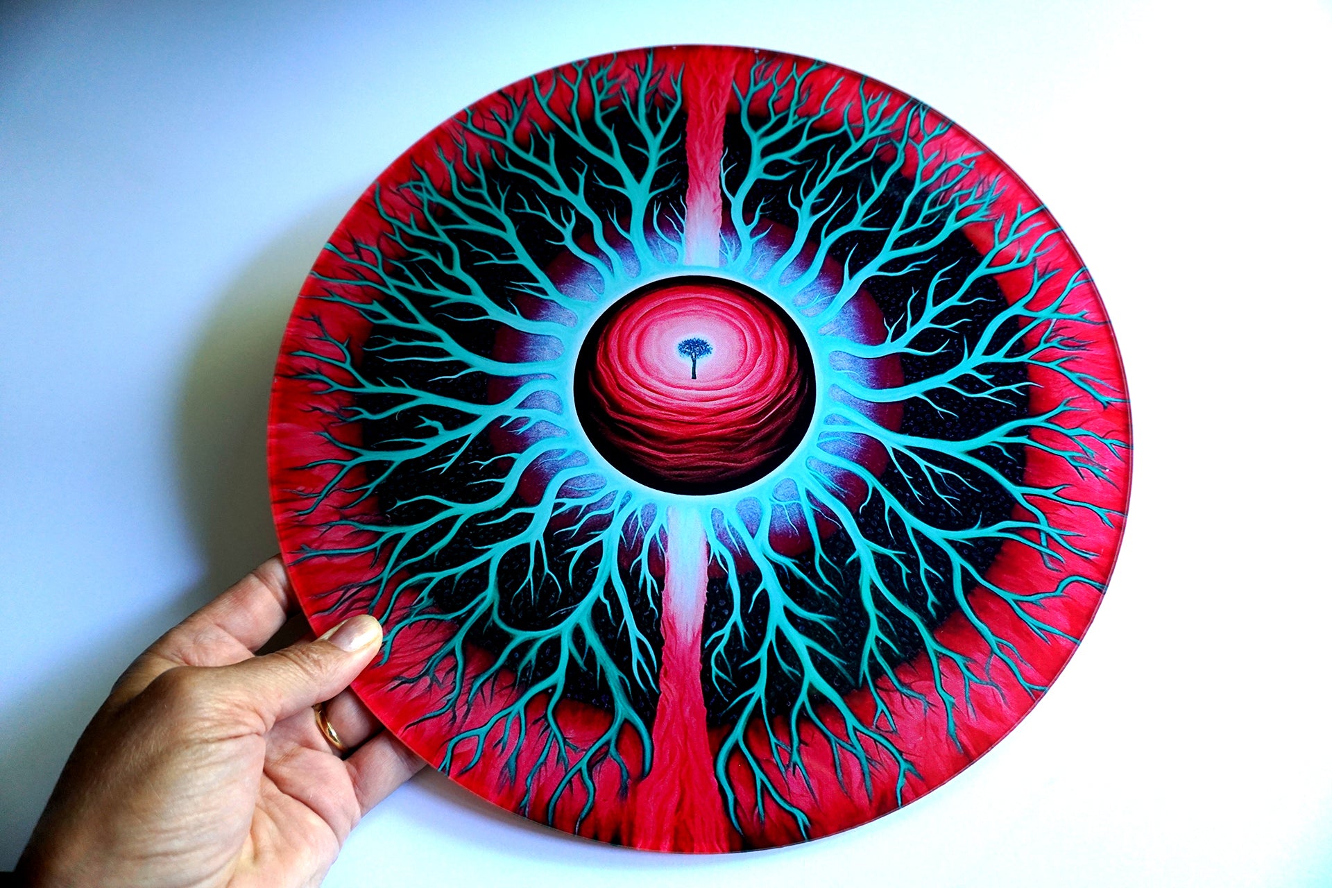 Equilibrium #3 - Print on Acrylic Plate - 30,5 cm Diameter