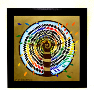 ⚠️STOLEN PAINTING ⚠️From the Heart - Oil on Canvas - 60 x 60 cm