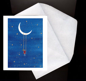 Cosmic Playground Eco Greeting Card