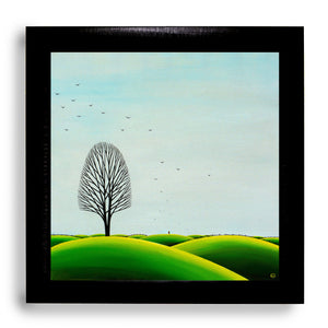 Soul Sister - Oil on Canvas - 60 x 60 cm - Gaia Orion Art