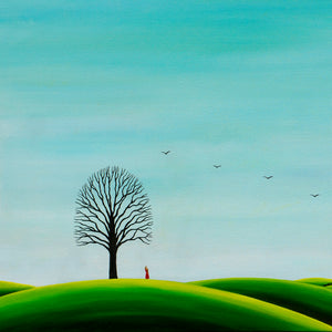 The Call - Oil on Canvas - 50 x 100 cm