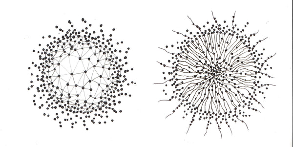 The Noosphere 2 - Ink on paper - 5.5