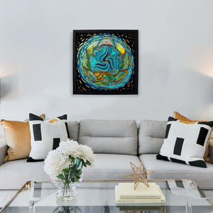 Goddess of the Ocean - Prints on canvas - Gaia Orion Art