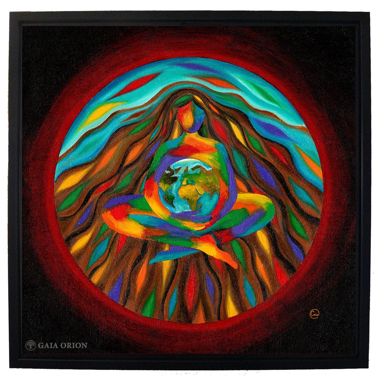 Earth Healing - Prints on Canvas - Gaia Orion Art