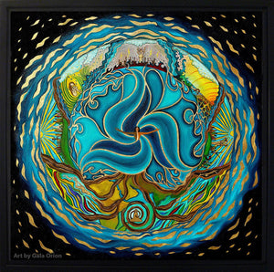 Goddess of the Ocean - Prints on canvas - Gaia Orion Art