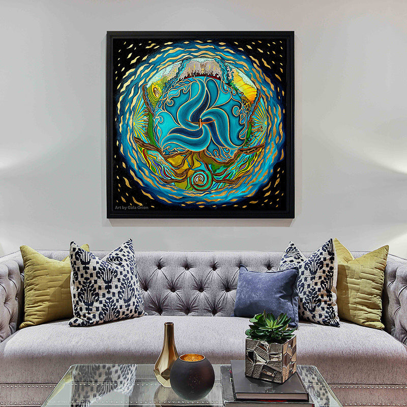 Goddess of the Ocean - Prints on canvas - Gaia Orion Art