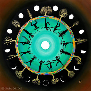 Thirteen Moons - Prints on Canvas - Gaia Orion Art