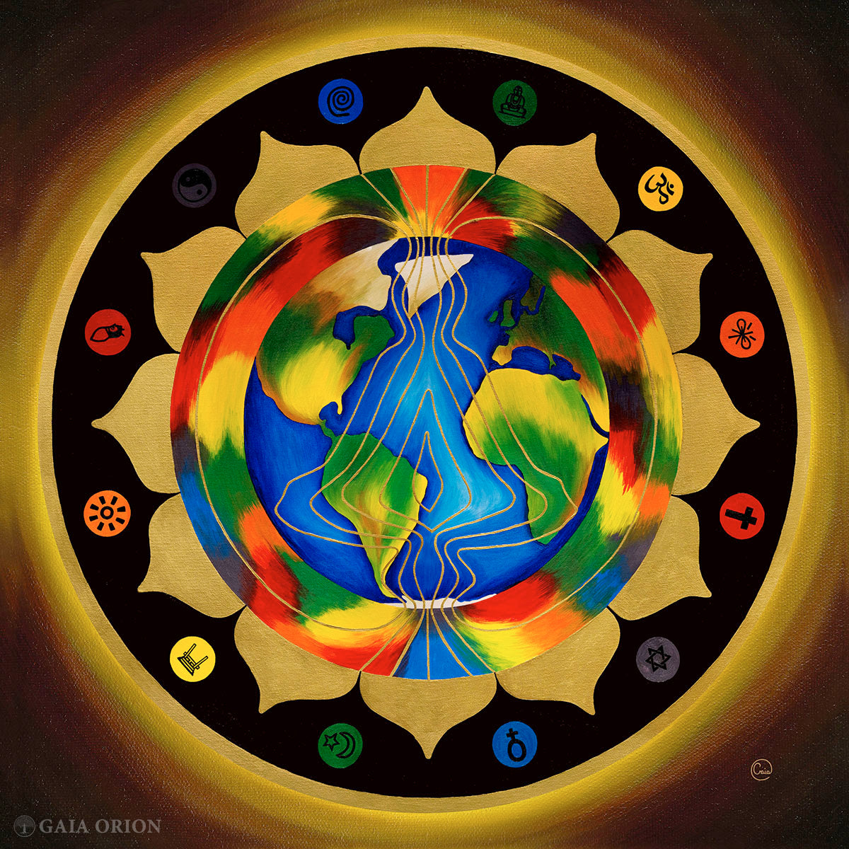World Peace - Prints on Canvas - Gaia Orion Art