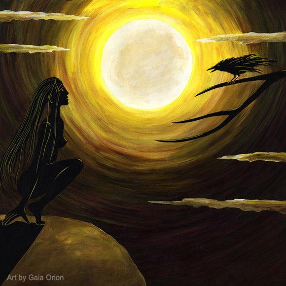 Raven Call - Prints on Paper - Gaia Orion Art